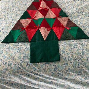 Handmade Christmas Tree Wall or Door Hanging 39 inches tall and 26 inches wide